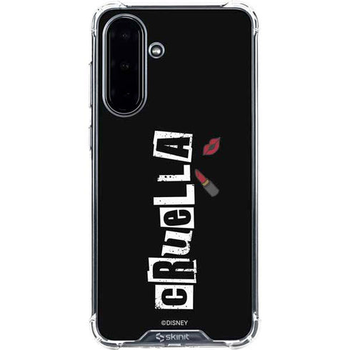 Disney Cruella (2021) Logo and Lipstick Galaxy A36 5G Clear Case