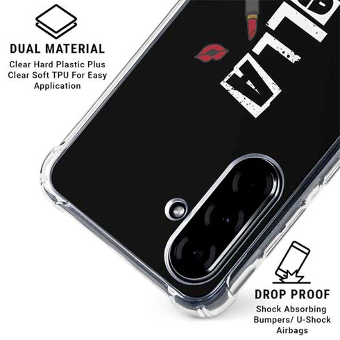 Disney Cruella (2021) Logo and Lipstick Galaxy A36 5G Clear Case