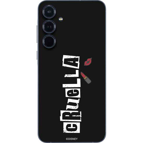Disney Cruella (2021) Logo and Lipstick Galaxy A55 5G Skin