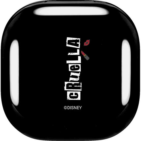 Disney Cruella (2021) Logo and Lipstick Galaxy Buds Live Skin