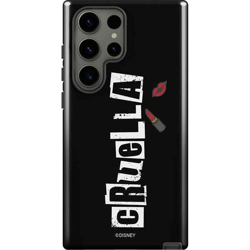 Disney Cruella (2021) Logo and Lipstick Galaxy S23 Ultra Pro Case