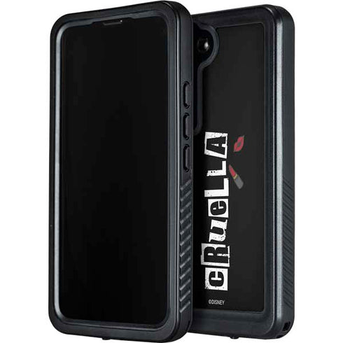 Disney Cruella (2021) Logo and Lipstick Galaxy S24 Plus Waterproof Case