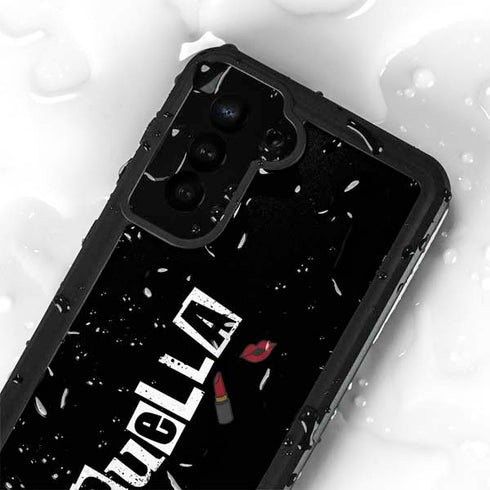 Disney Cruella (2021) Logo and Lipstick Galaxy S24 Plus Waterproof Case
