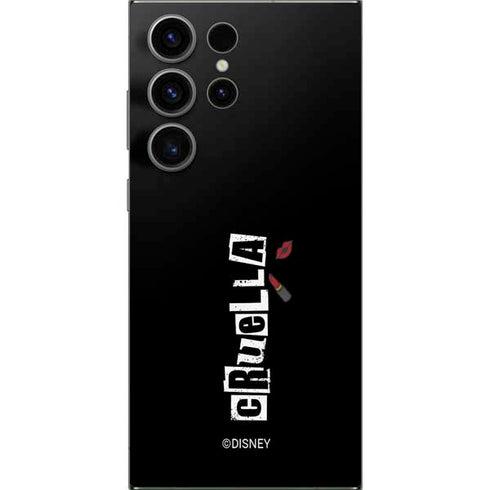 Disney Cruella (2021) Logo and Lipstick Galaxy S25 Ultra Skin