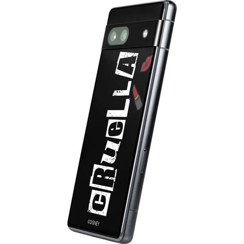 Disney Cruella (2021) Logo and Lipstick Google Pixel 7a Skin