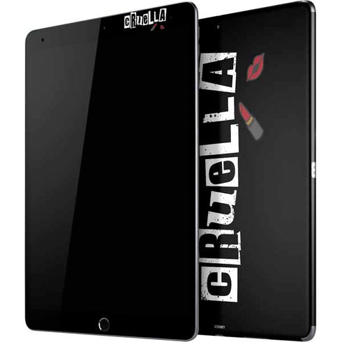 Disney Cruella (2021) Logo and Lipstick iPad Skins