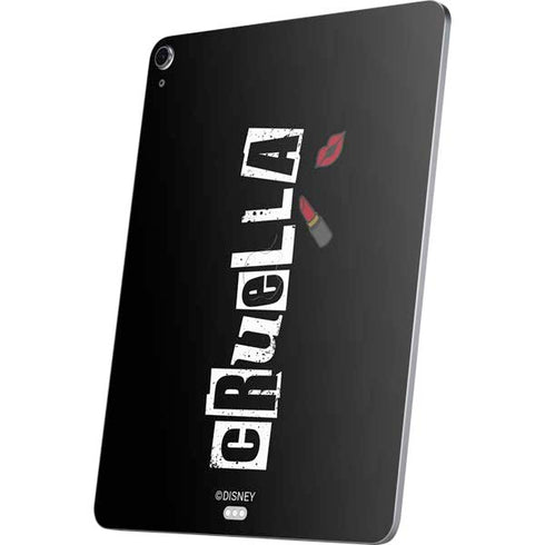 Disney Cruella (2021) Logo and Lipstick Apple iPad Air Skin