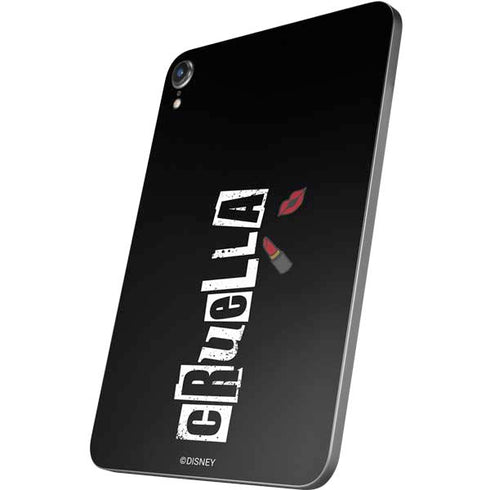 Disney Cruella (2021) Logo and Lipstick Apple iPad Mini Skin