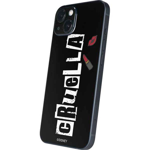 Disney Cruella (2021) Logo and Lipstick iPhone Skins