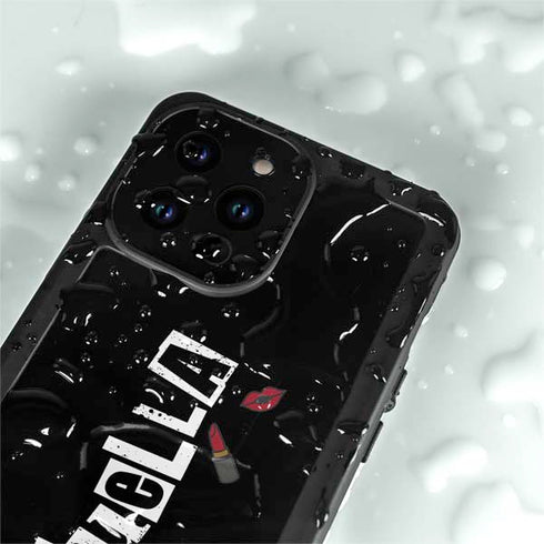 Disney Cruella (2021) Logo and Lipstick iPhone 15 Pro Waterproof Case