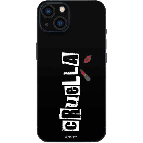 Disney Cruella (2021) Logo and Lipstick iPhone 15 Skin