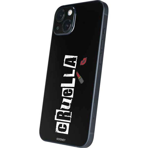 Disney Cruella (2021) Logo and Lipstick iPhone 15 Skin