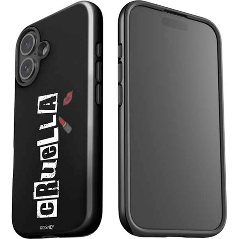 Disney Cruella (2021) Logo and Lipstick iPhone 16 Impact Case