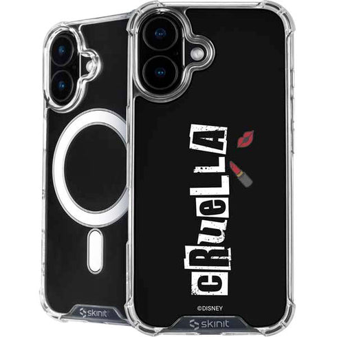 Disney Cruella (2021) Logo and Lipstick iPhone 16 Plus MagSafe Case