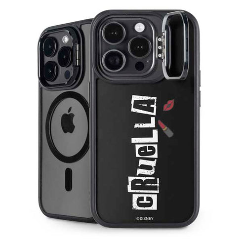 Disney Cruella (2021) Logo and Lipstick iPhone 16 Pro Kickstand Case