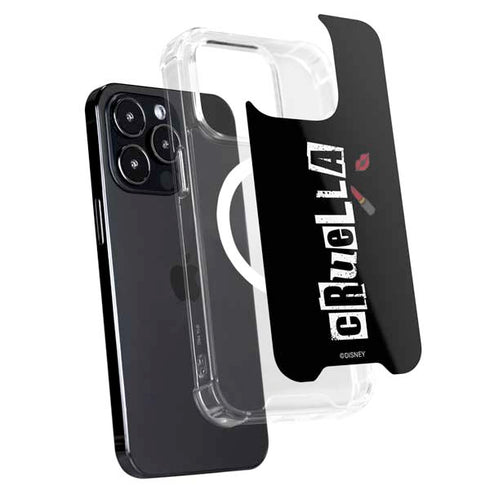 Disney Cruella (2021) Logo and Lipstick iPhone 16 Pro Max MagSafe Case