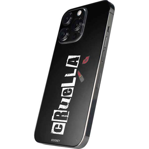 Disney Cruella (2021) Logo and Lipstick iPhone 16 Pro Max Skin