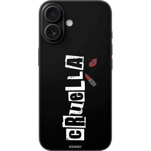 Disney Cruella (2021) Logo and Lipstick iPhone 16 Skin
