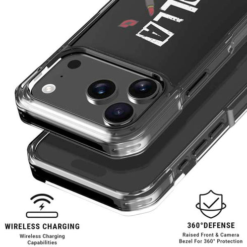 Disney Cruella (2021) Logo and Lipstick iPhone 18 Pro Clear Case