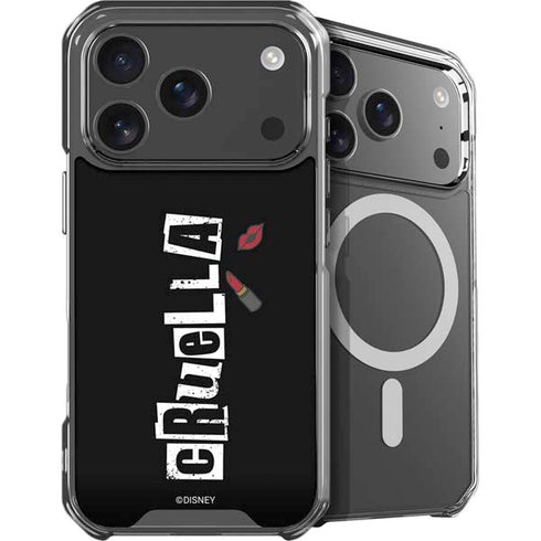 Disney Cruella (2021) Logo and Lipstick iPhone 18 Pro MagSafe Case