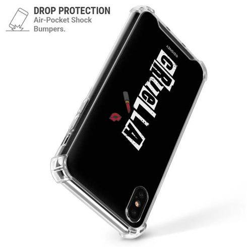 Disney Cruella (2021) Logo and Lipstick iPhone X/XS Clear Case