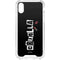 Disney Cruella (2021) Logo and Lipstick iPhone XS Clear Case