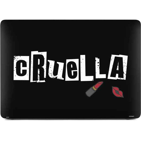 Disney Cruella (2021) Logo and Lipstick Apple MacBook Air Skin