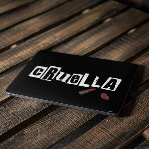 Disney Cruella (2021) Logo and Lipstick Apple MacBook Air Skin