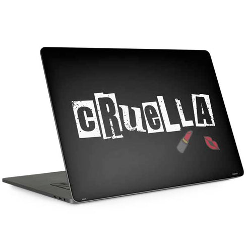 Disney Cruella (2021) Logo and Lipstick MacBook Skins