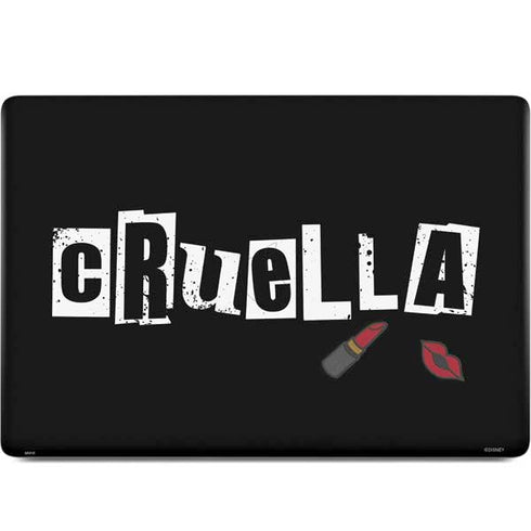 Disney Cruella (2021) Logo and Lipstick MacBook Skins