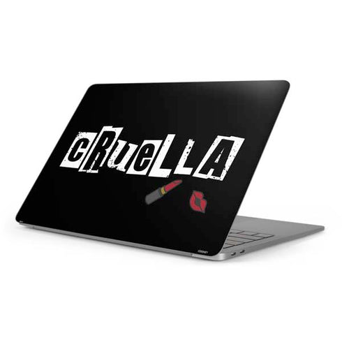 Disney Cruella (2021) Logo and Lipstick Apple MacBook Pro 16-inch Skin