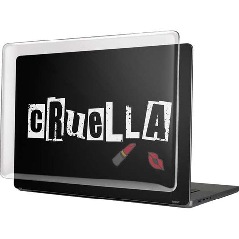Disney Cruella (2021) Logo and Lipstick MacBook Cases