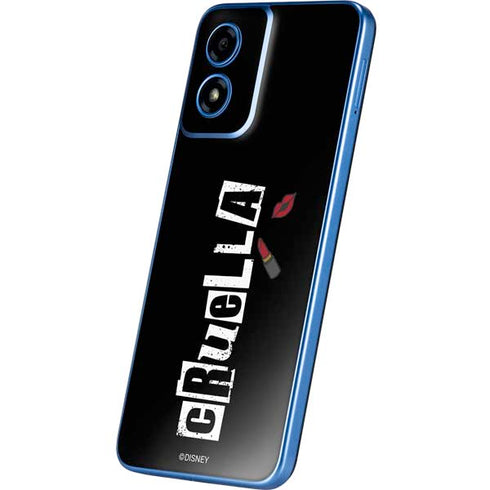 Disney Cruella (2021) Logo and Lipstick Moto G Play 4G (2024) Skin