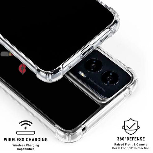 Disney Cruella (2021) Logo and Lipstick Moto G Power 5G (2024) Clear Case