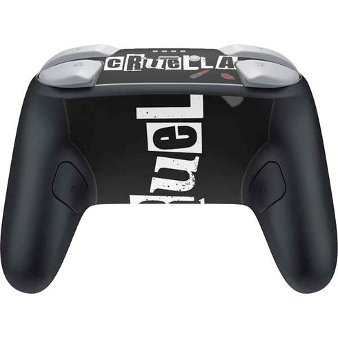 Disney Cruella (2021) Logo and Lipstick Nintendo Switch 2 (2025) Pro Controller Skin