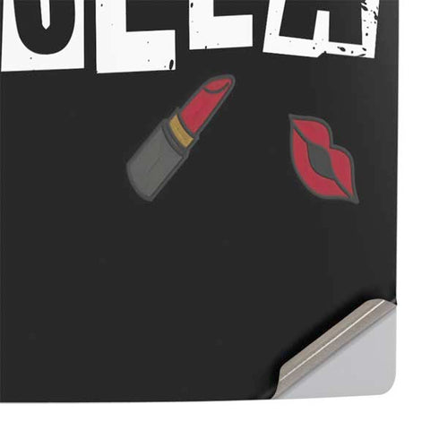 Disney Cruella (2021) Logo and Lipstick PS5 Pro Console Skin