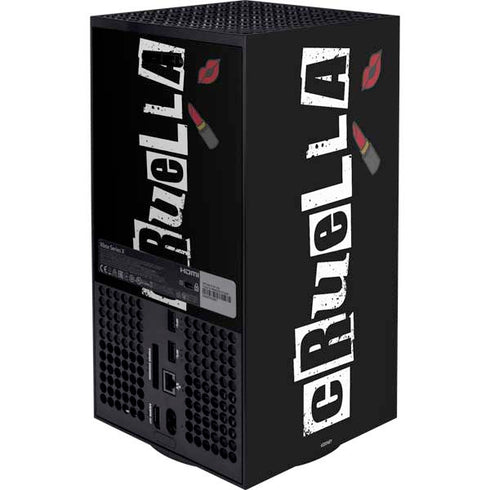 Disney Cruella (2021) Logo and Lipstick XBox Series X Digital Edition Bundle Skin