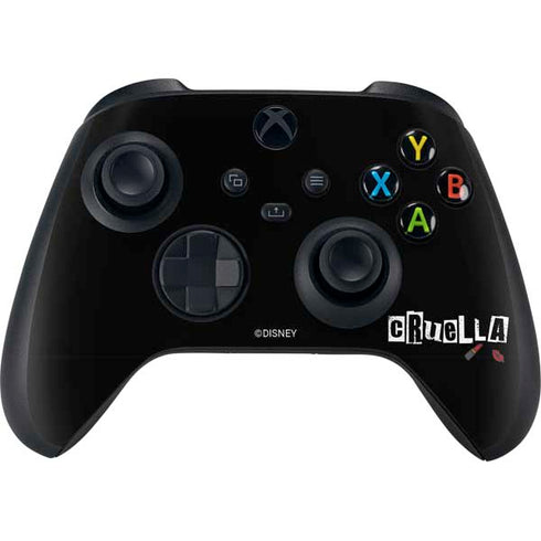 Disney Cruella (2021) Logo and Lipstick XBox Series X Digital Edition Bundle Skin
