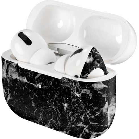Crushed Black AirPods Skins