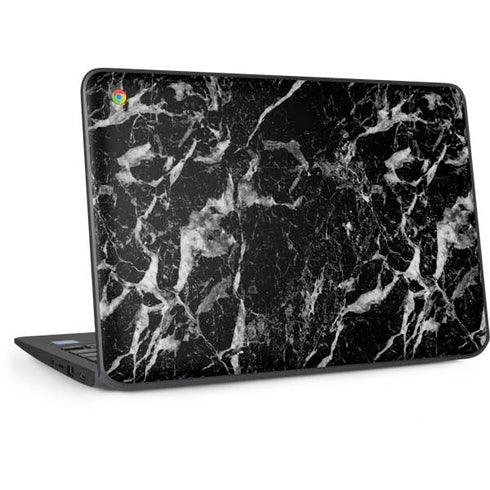 Crushed Black HP Chromebook Skin