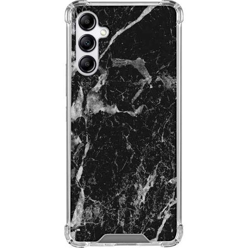 Crushed Black Gabb Phone 4 Clear Case