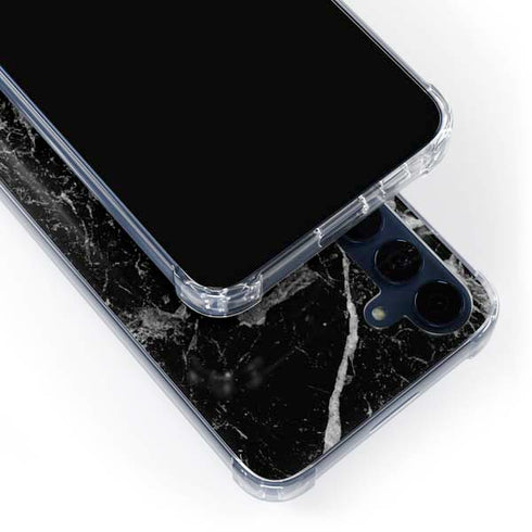 Crushed Black Galaxy A35 5G Clear Case