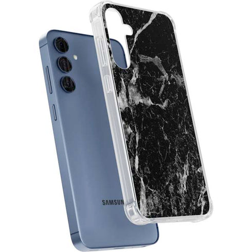 Crushed Black Galaxy A55 5G Clear Case