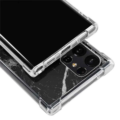 Crushed Black Galaxy S23 Ultra Clear Case