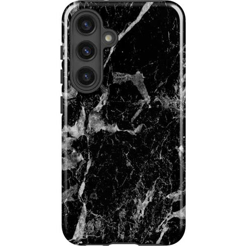Crushed Black Galaxy S25 Impact Case