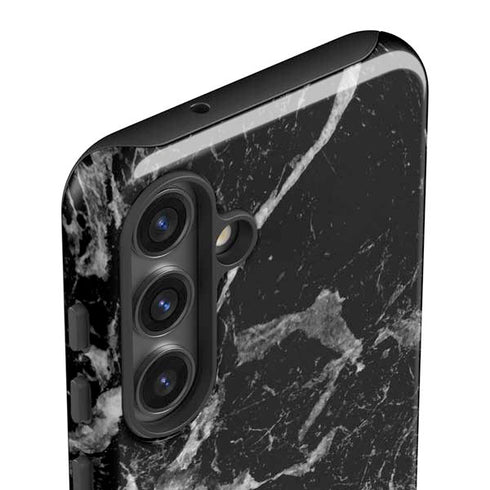 Crushed Black Galaxy S25 Impact Case