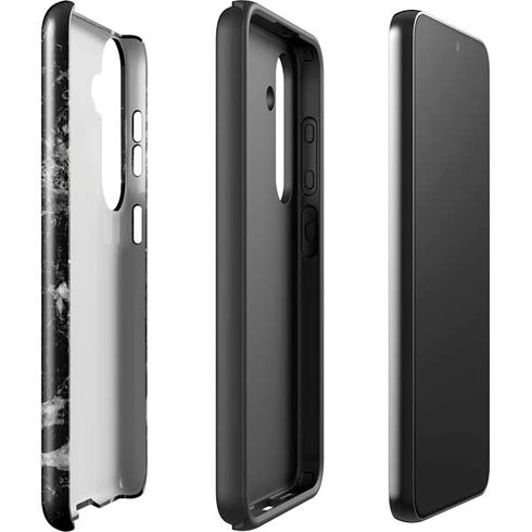 Crushed Black Galaxy S25 Impact Case