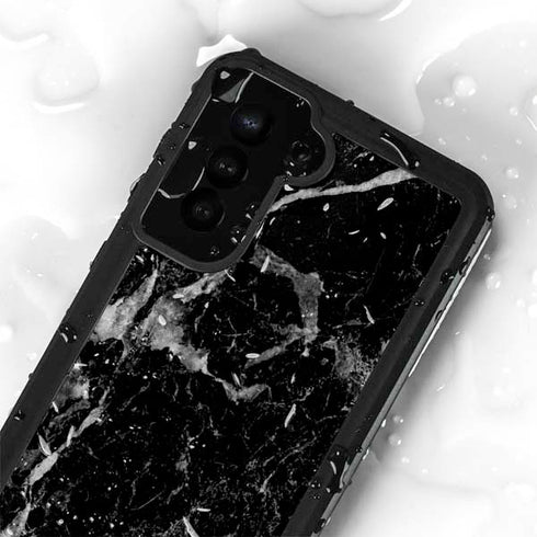 Crushed Black Galaxy S24 Plus Waterproof Case
