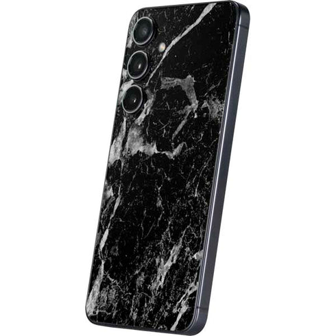 Crushed Black Galaxy S25 Skin