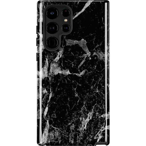 Crushed Black Galaxy S25 Ultra Impact Case